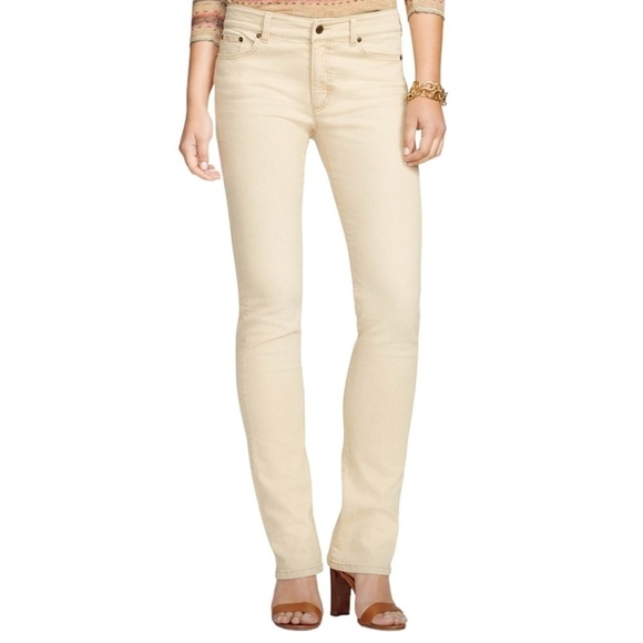 Ralph Lauren Lauren Jeans Co. Black Modern Slim Jeans - Picture 2 of 15